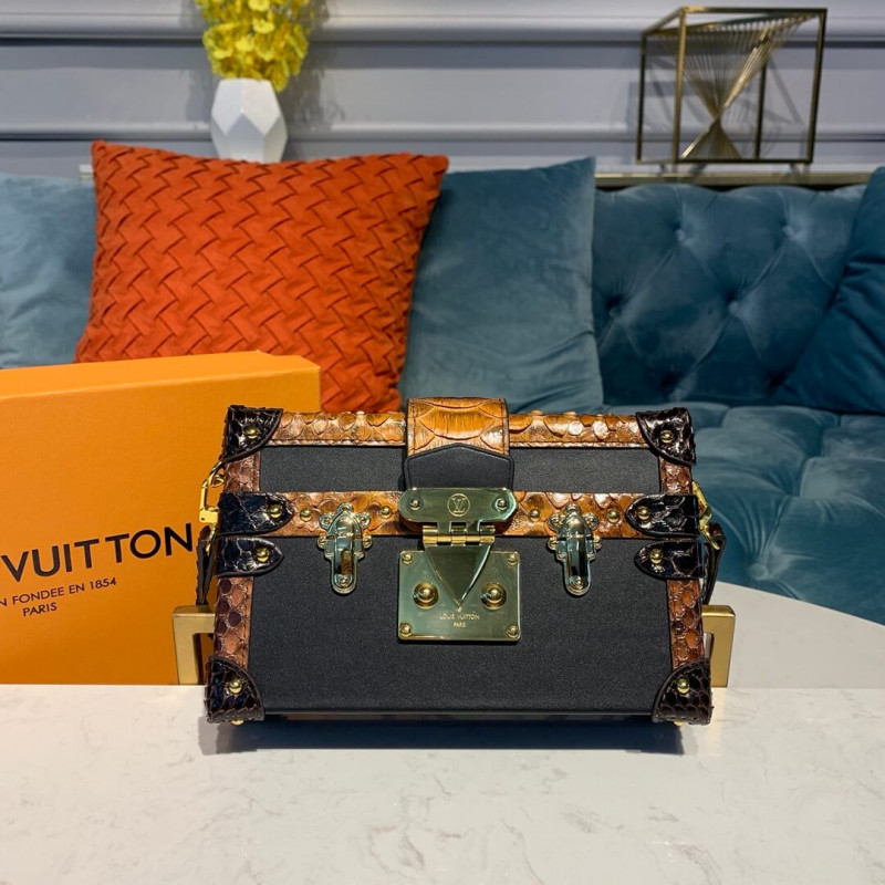 Louis Vuitton Python Leather Petite Malle N94723-1