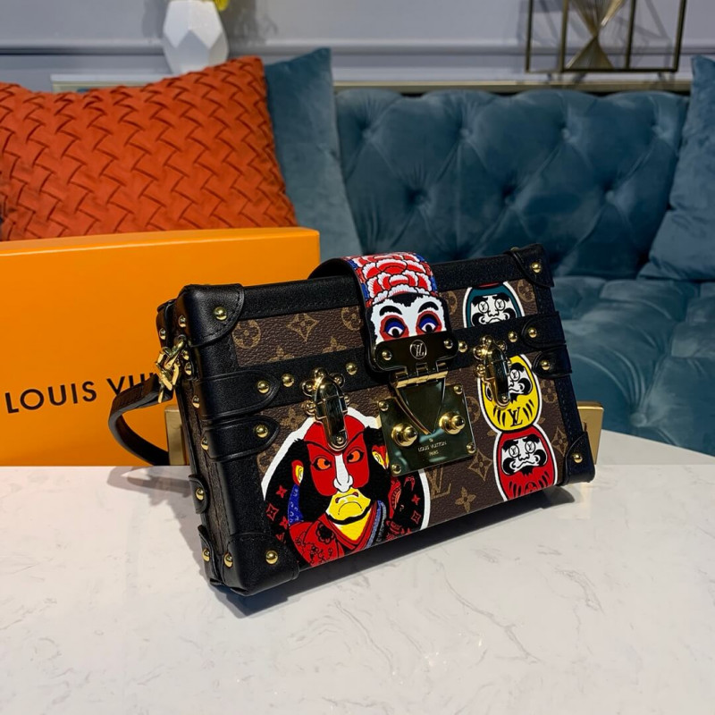 Louis Vuitton Monograma inverso Kabuki Petite Malle M53544-2