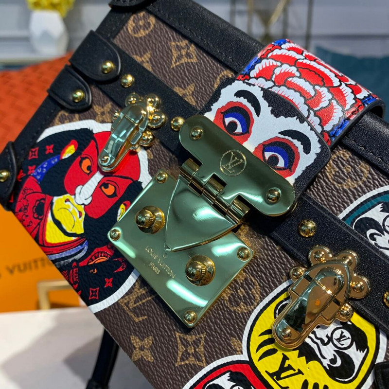 Louis Vuitton Monograma inverso Kabuki Petite Malle M53544-5