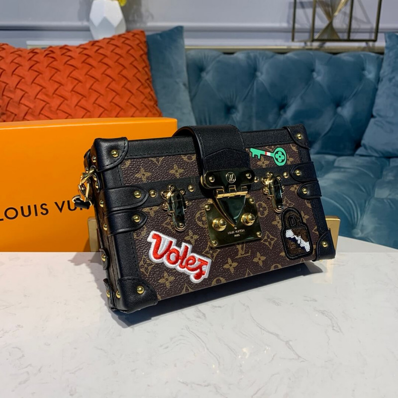Louis Vuitton Monogram Canvas Petite Malle M43992-2