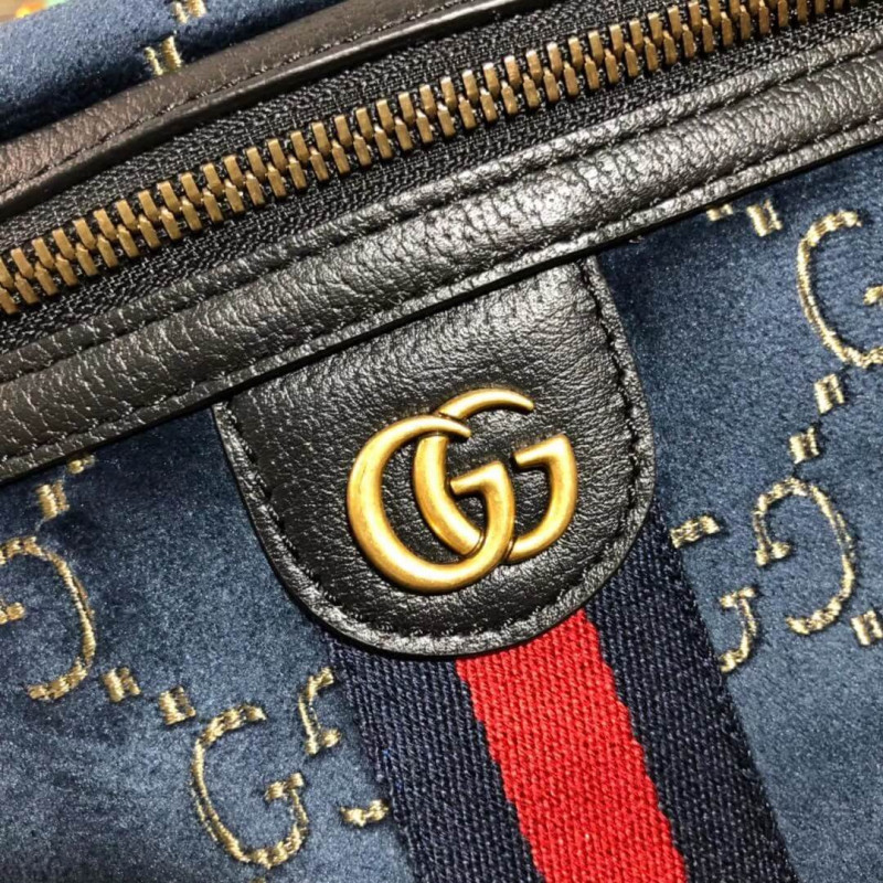 Bolsa de cinturón de terciopelo Gucci GG 574968-7