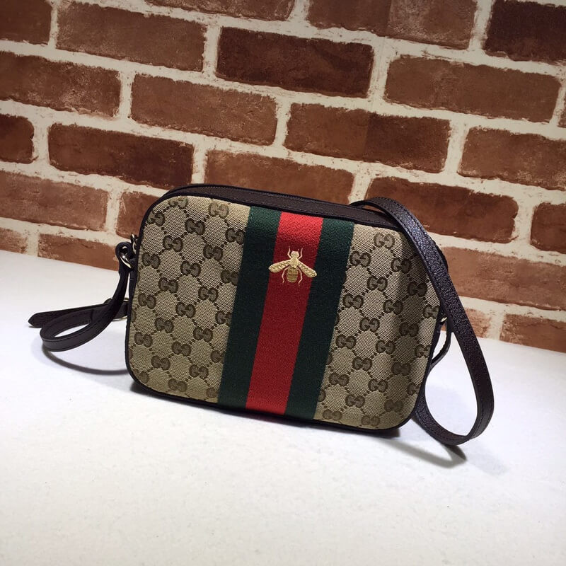 Gucci Original GG Canvas Shoulder Bolsa 412008-1
