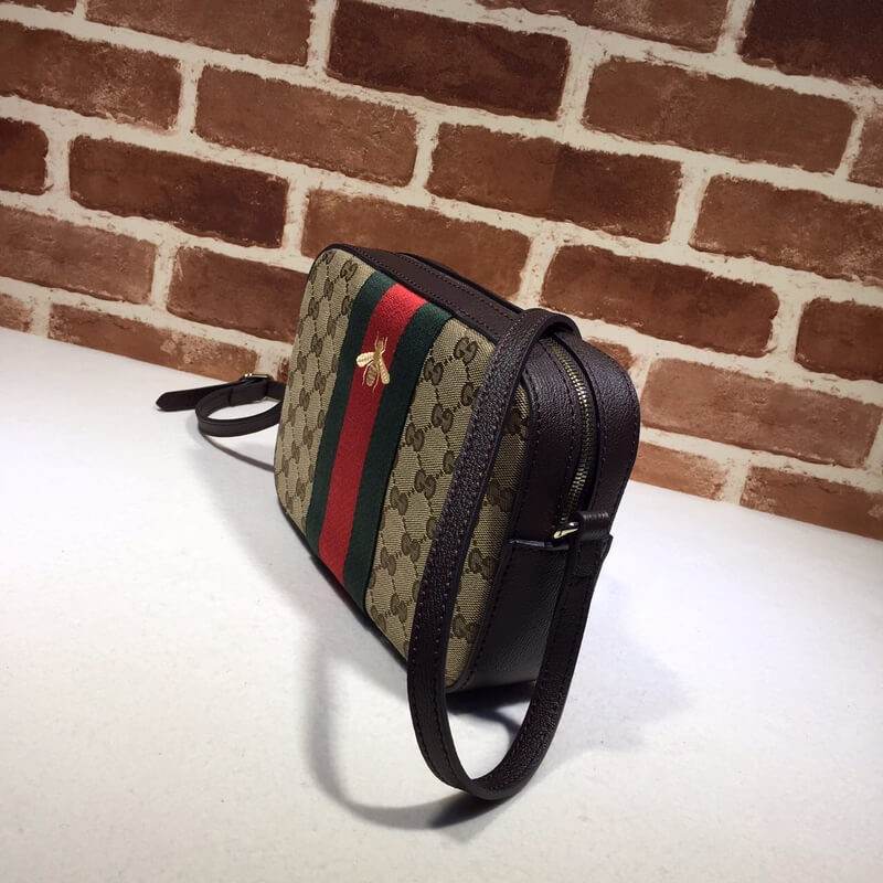 Gucci Original GG Canvas Shoulder Bolsa 412008-2
