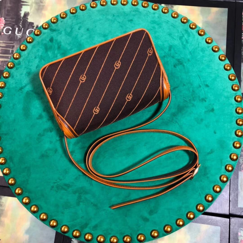 Bolso de hombro Rajah Canvas Rajah 424224 Gucci-4