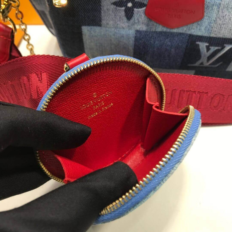 Louis Vuitton Monogram Denim Canvas Multi Pochette AccessOires M44990-9