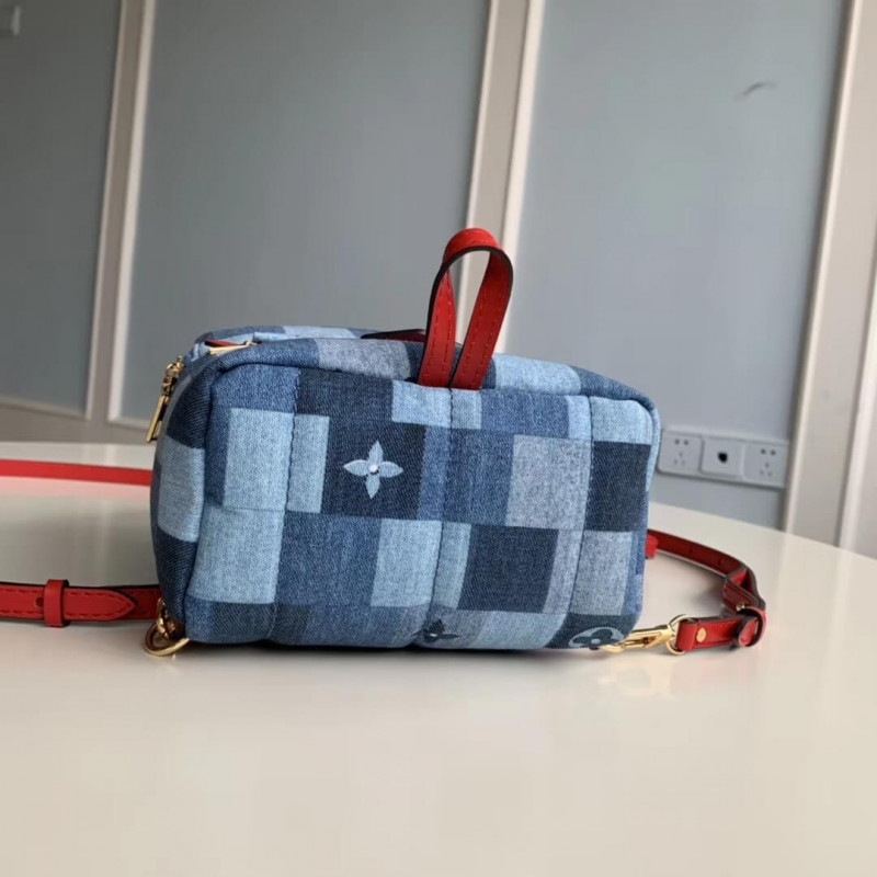 Louis Vuitton Monogram Denim Canvas Palm Springs Mini M45043-4