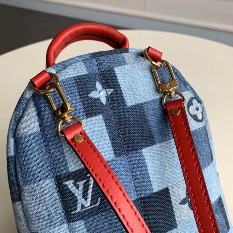 Louis Vuitton Monogram Denim Canvas Palm Springs Mini M45043-5