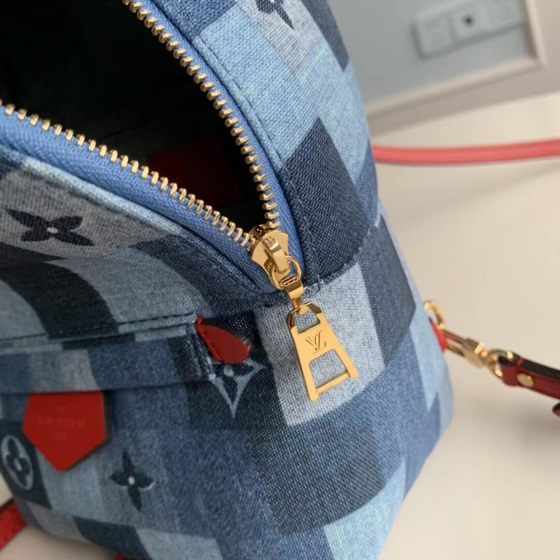 Louis Vuitton Monogram Denim Canvas Palm Springs Mini M45043-7