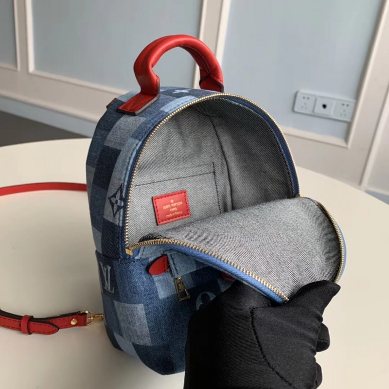 Louis Vuitton Monogram Denim Canvas Palm Springs Mini M45043-8