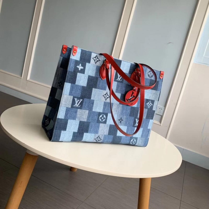 lienzo de mezquito de Louis Vuitton Monogram Onthego GM M44992-2