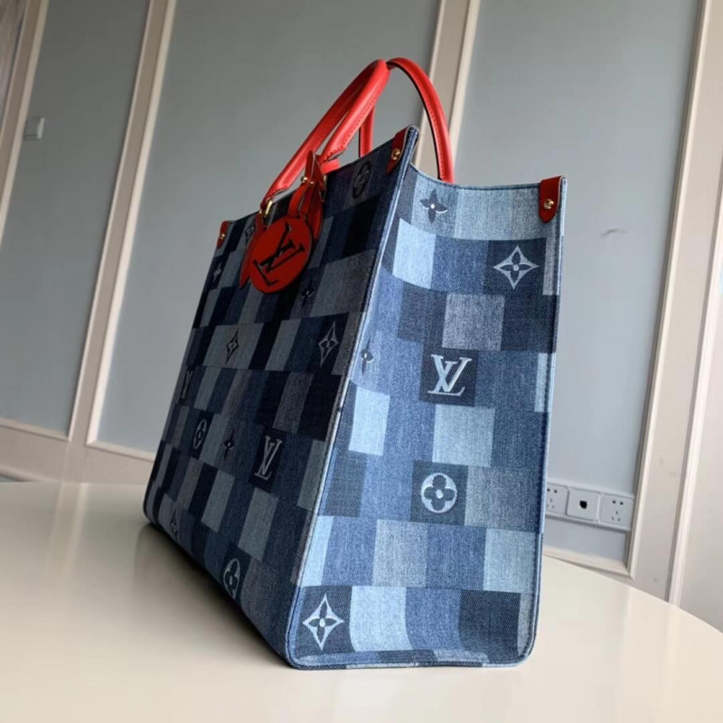 lienzo de mezquito de Louis Vuitton Monogram Onthego GM M44992-3