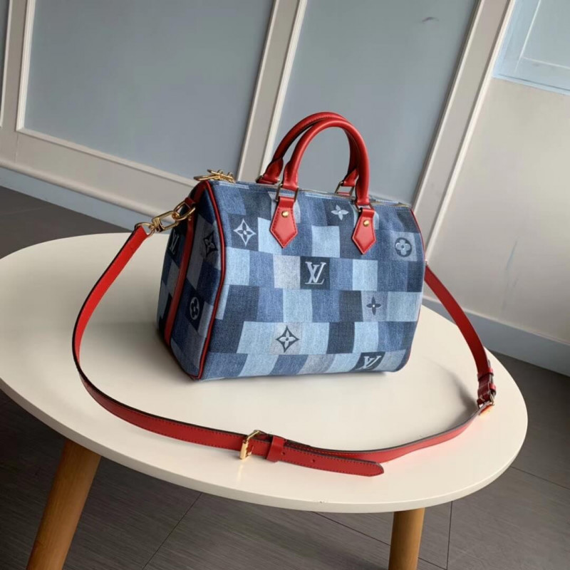 lienzo de mezquito Louis Vuitton Monogram Speedy Bandouliere 30 M45041-1