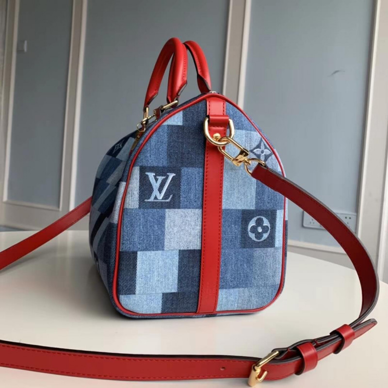 lienzo de mezquito Louis Vuitton Monogram Speedy Bandouliere 30 M45041-3