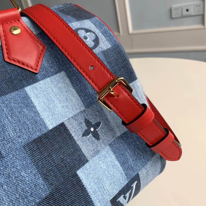 lienzo de mezquito Louis Vuitton Monogram Speedy Bandouliere 30 M45041-6