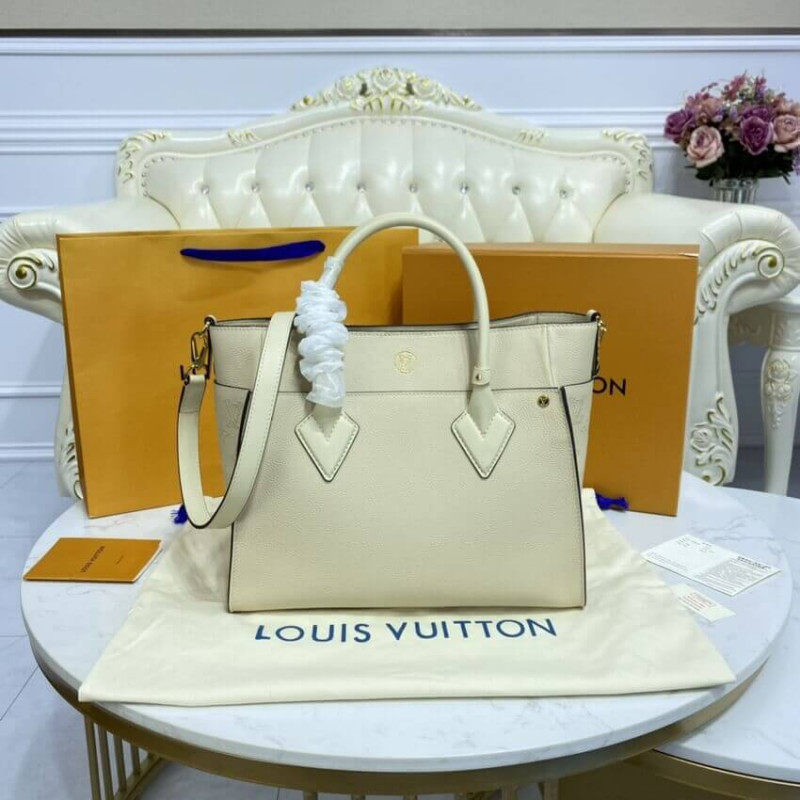 Louis Vuitton en mi bolso lateral M55802 beige-5