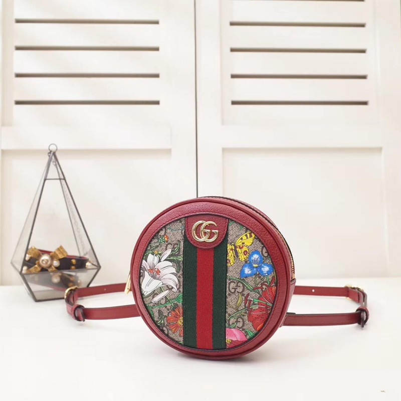 Gucci Ophidia GG Flora Mini Mochila 598661-1