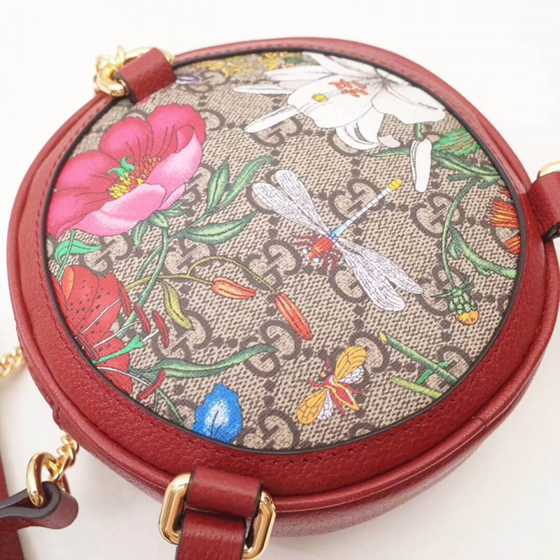 Gucci Ophidia GG Flora Mini Mochila 598661-5