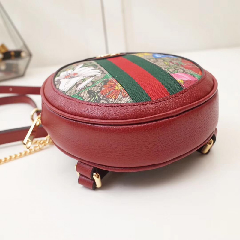 Gucci Ophidia GG Flora Mini Mochila 598661-6