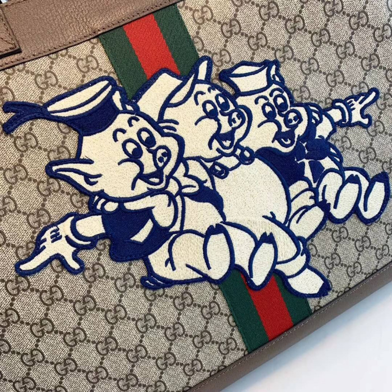 Gucci Ophidia GG Tote con tres cerdos 547947-3