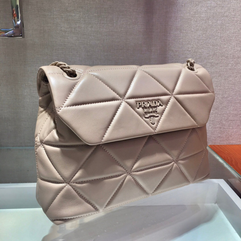 Bolsa de espectro de cuero Nappa de Prada 1BD231-2