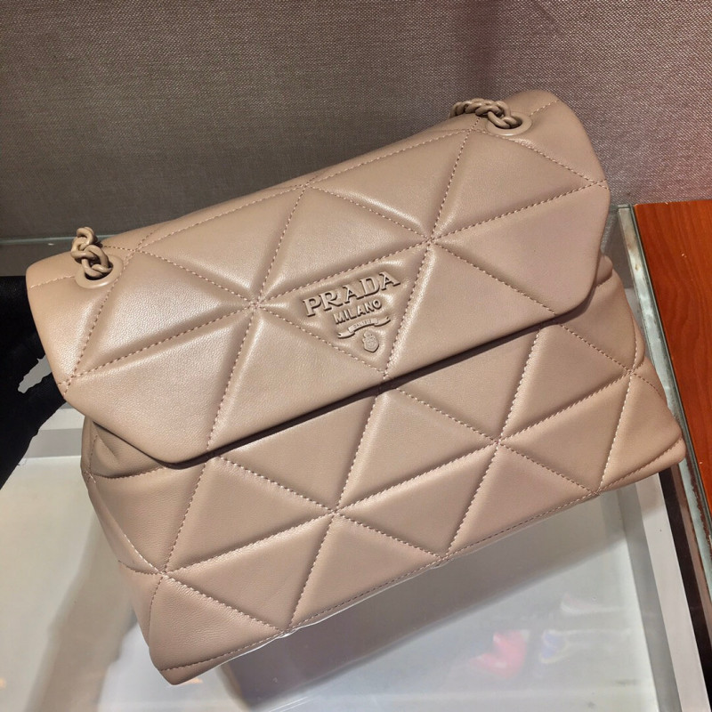 Bolsa de espectro de cuero Nappa de Prada 1BD231-3