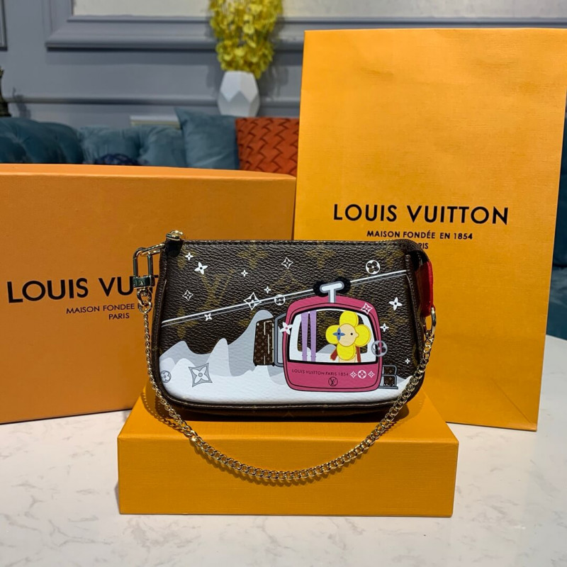 Louis Vuitton Courchevel Mini Pochette AccessOires M68490-1
