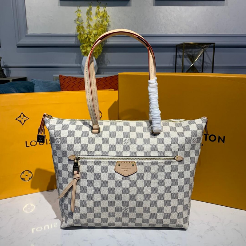Louis Vuitton Damier Azur Canvas Iena MM N44040-1