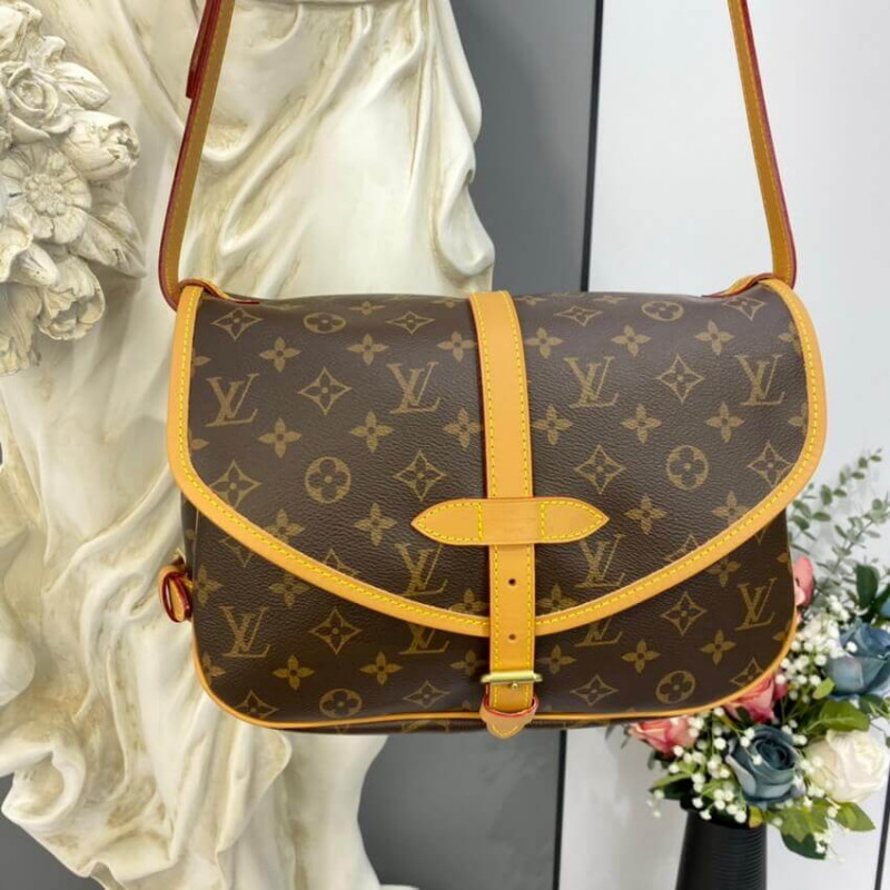 Louis Vuitton Monogram Canvas Saumur MM M42256-2