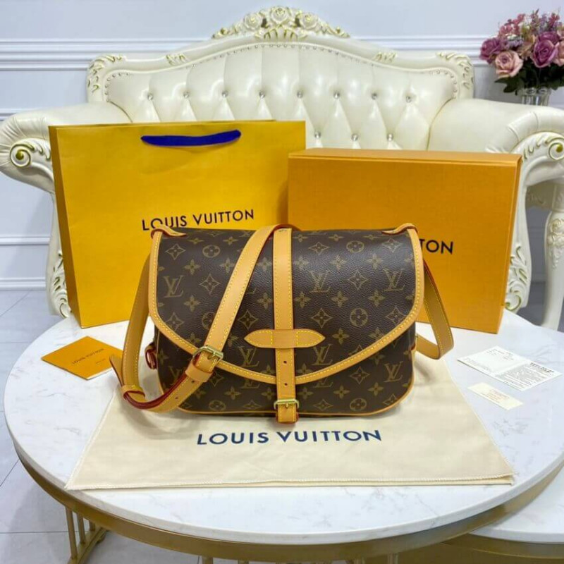 Louis Vuitton Monogram Canvas Saumur MM M42256-3