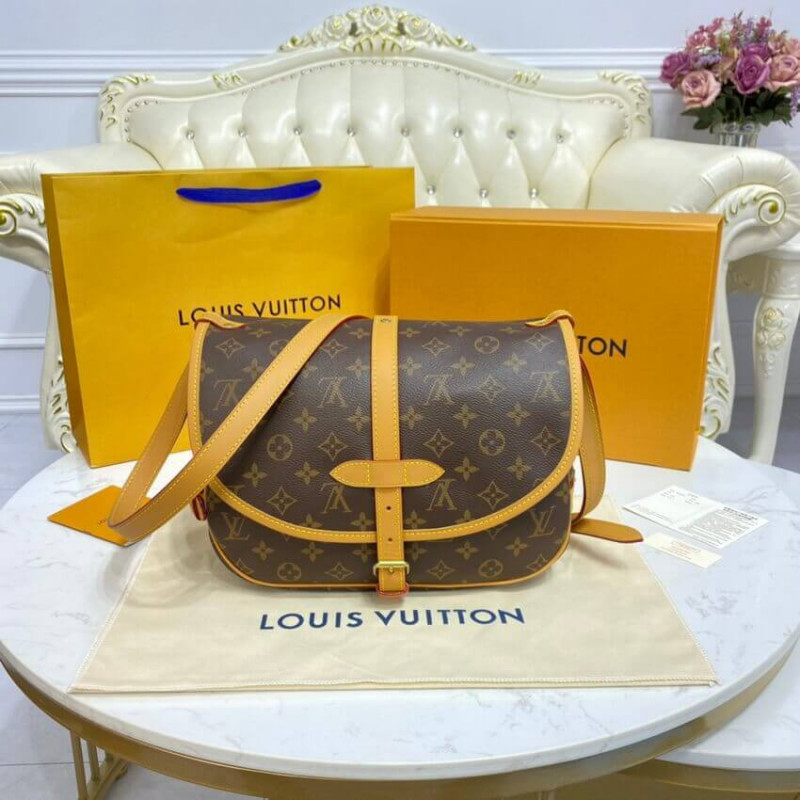 Louis Vuitton Monogram Canvas Saumur MM M42256-5