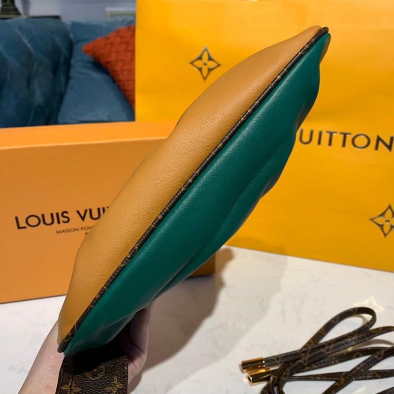 Louis Vuitton Monogram Boursicot EW M66606 Brown/Green-3