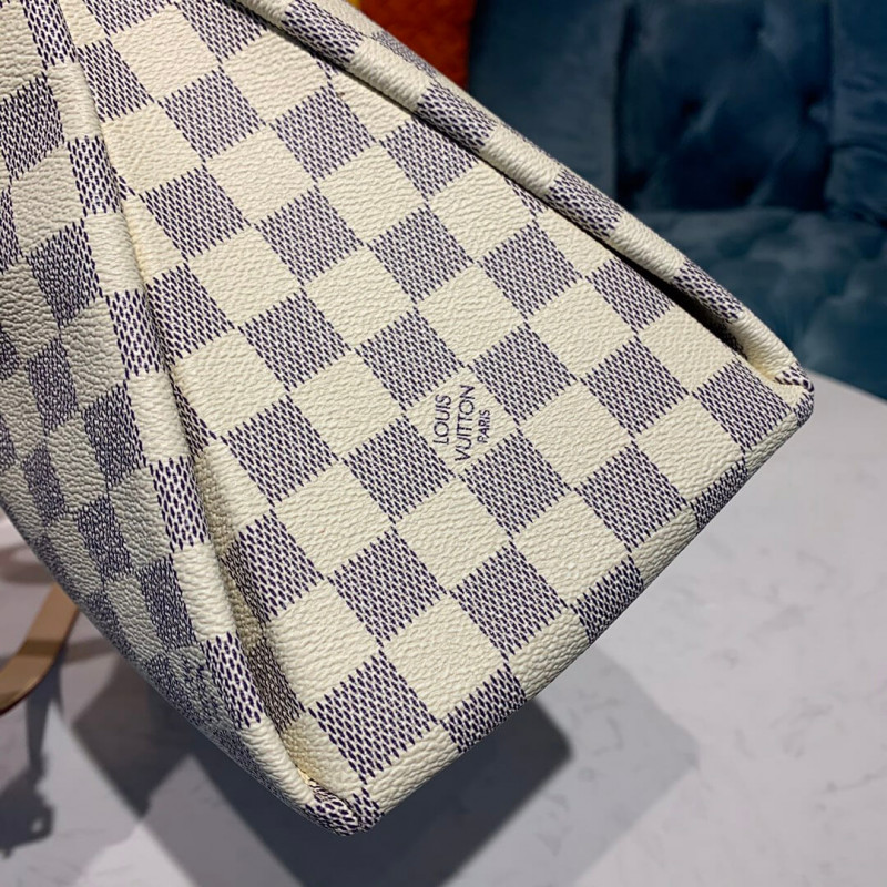 Louis Vuitton Damier Azur Canvas Lymington N40022-5