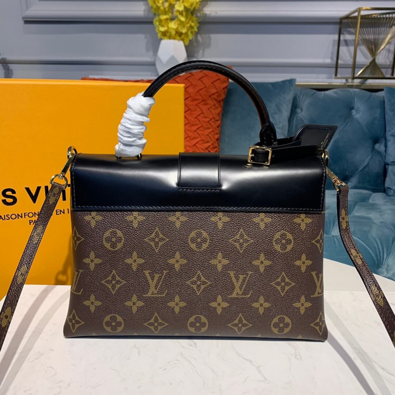lienzo de monograma de Louis Vuitton una bolsa de colgajo MM M43125-3