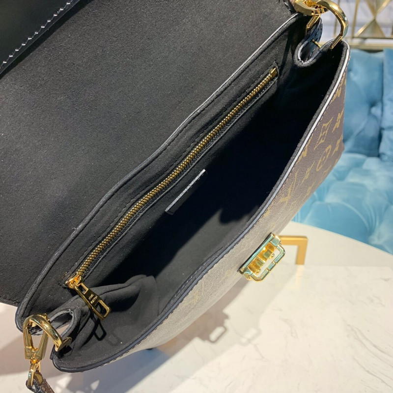 lienzo de monograma de Louis Vuitton una bolsa de colgajo MM M43125-9