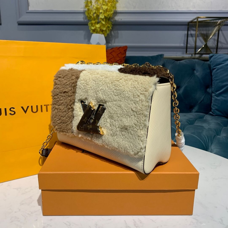 Louis Vuitton Shearling y Epi Leather Twist M55450-2