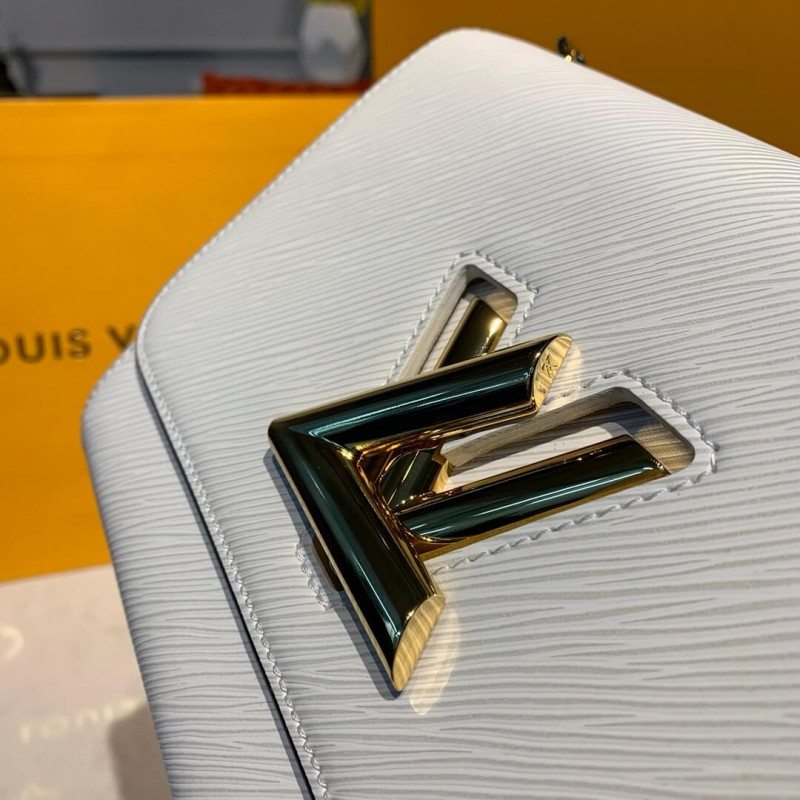 Louis Vuitton Twist Mm y Twisty M55683 White/Gold-3