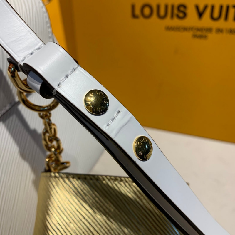 Louis Vuitton Twist Mm y Twisty M55683 White/Gold-7
