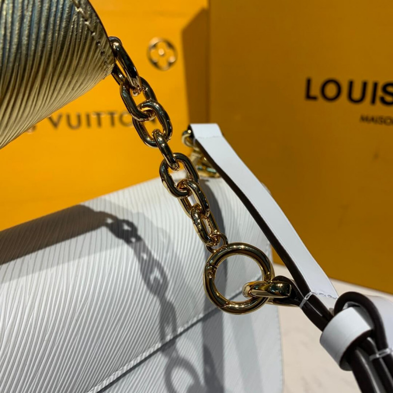 Louis Vuitton Twist Mm y Twisty M55683 White/Gold-8