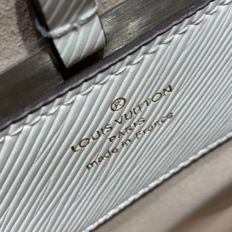 Louis Vuitton Twist Mm y Twisty M55683 White/Gold-13