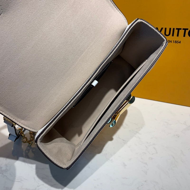 Louis Vuitton Twist Mm y Twisty M55683 White/Gold-14