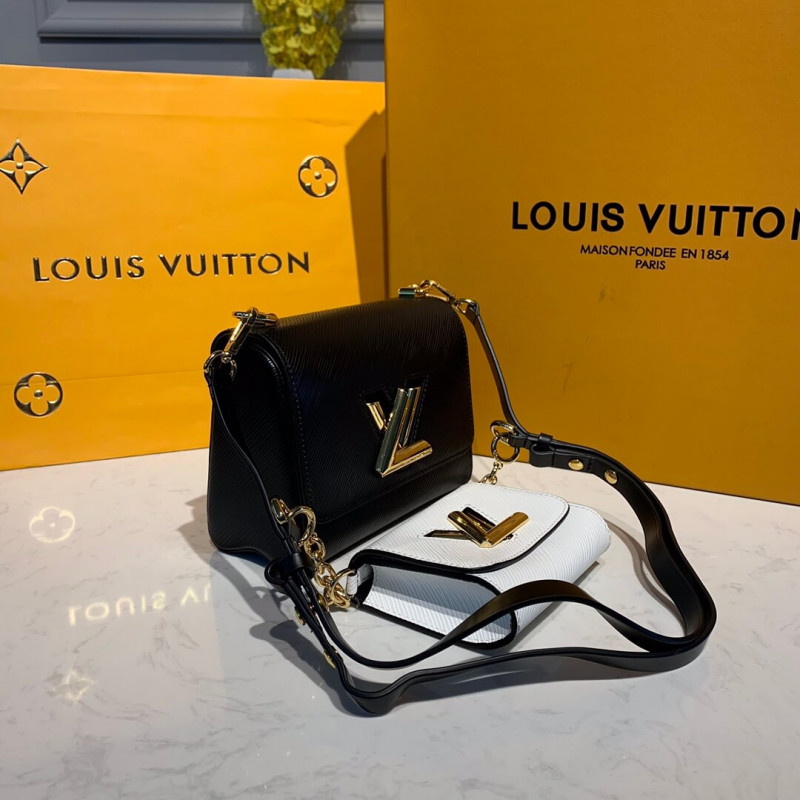 Louis Vuitton Twist PM y Twisty M55685 Negro/Blanco-1
