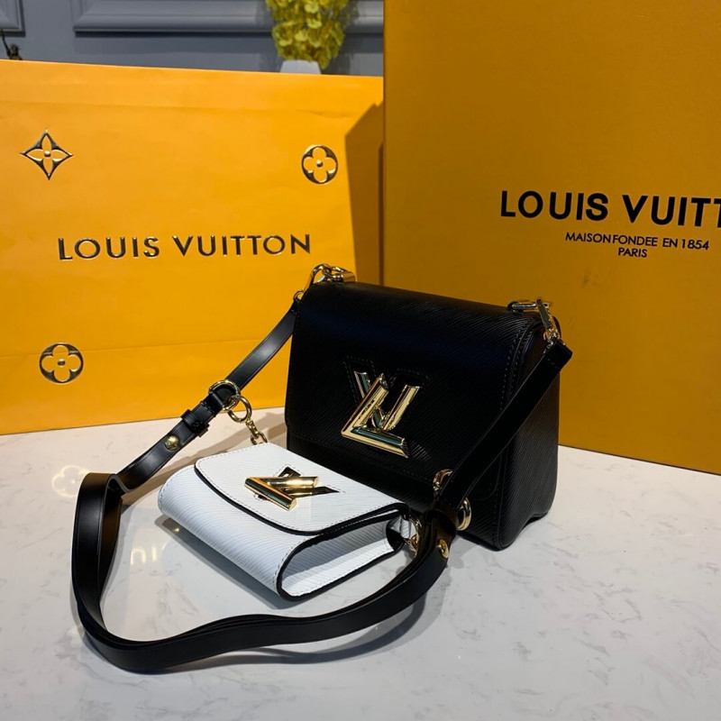 Louis Vuitton Twist PM y Twisty M55685 Negro/Blanco-2