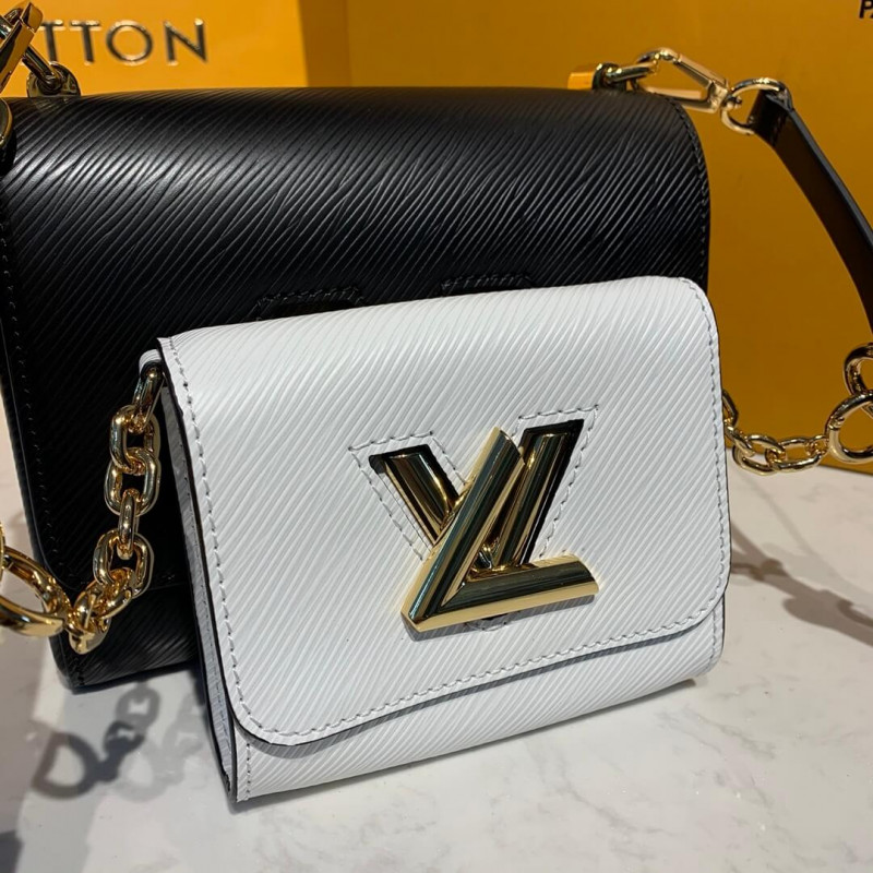 Louis Vuitton Twist PM y Twisty M55685 Negro/Blanco-9