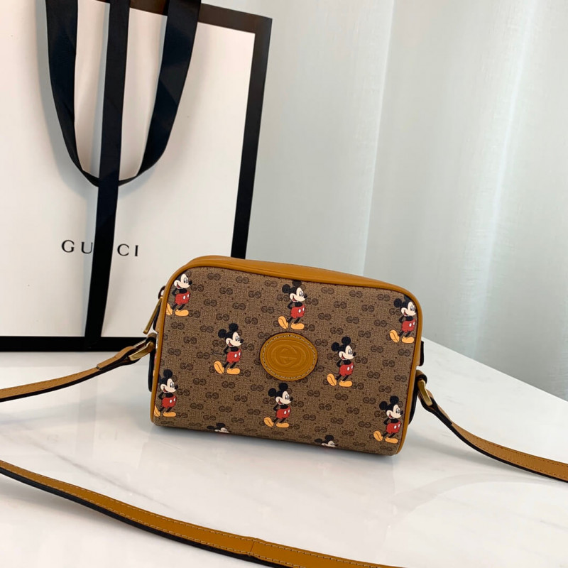 Bolsa de hombro de Disney X Gucci 602536-1