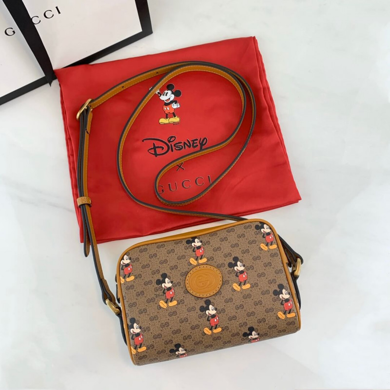 Bolsa de hombro de Disney X Gucci 602536-4