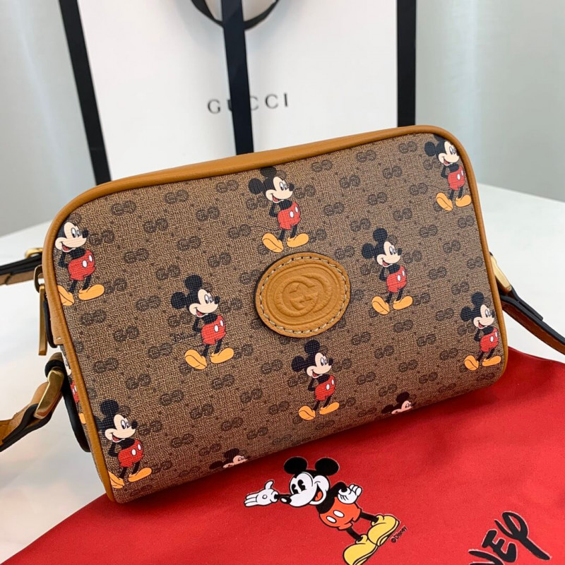 Bolsa de hombro de Disney X Gucci 602536-5