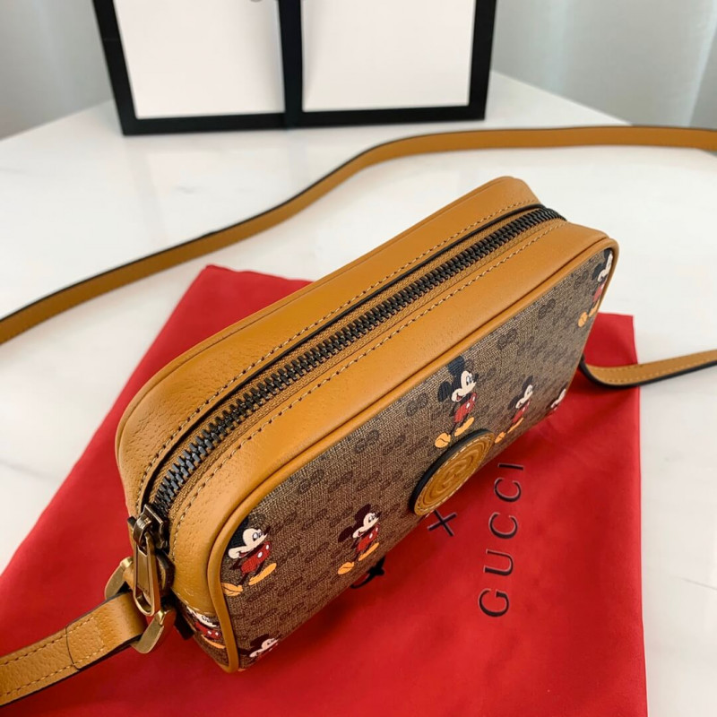 Bolsa de hombro de Disney X Gucci 602536-8