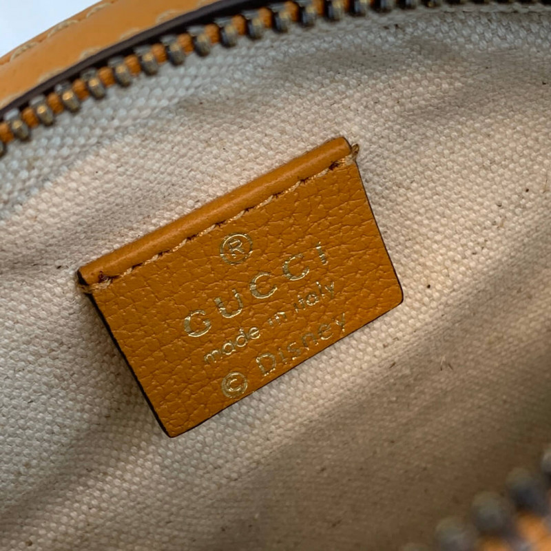 Bolso de hombro redondo de Disney X Gucci 603938-7