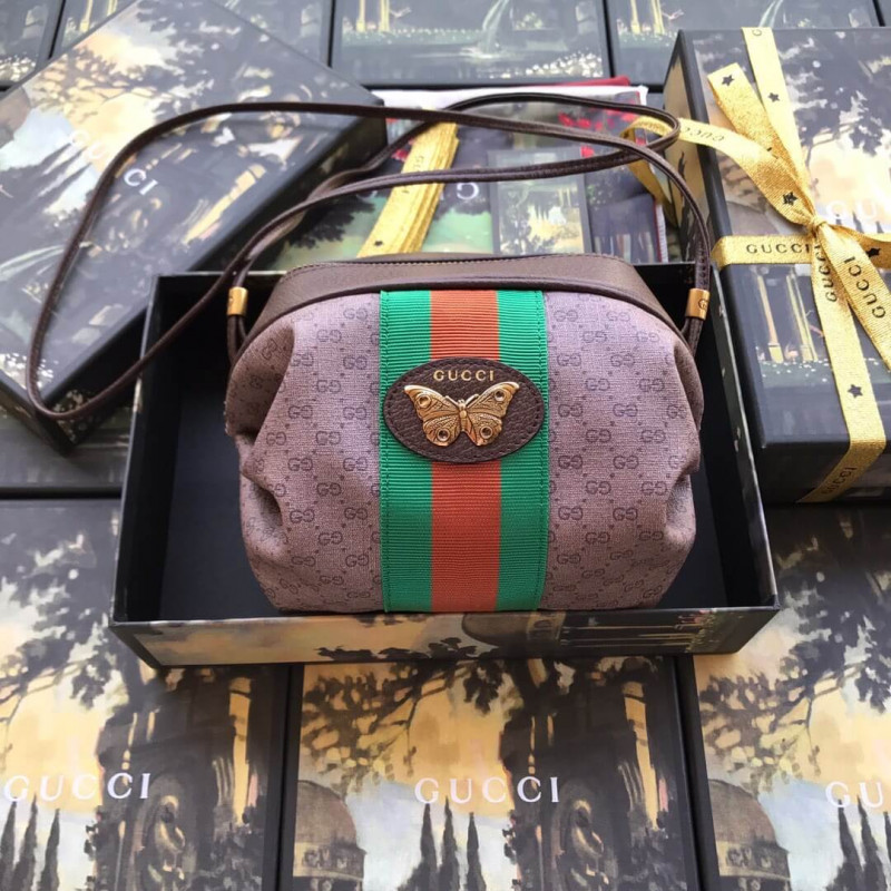 Gucci Web GG Impresión Cross Body Bolsa 564582-7