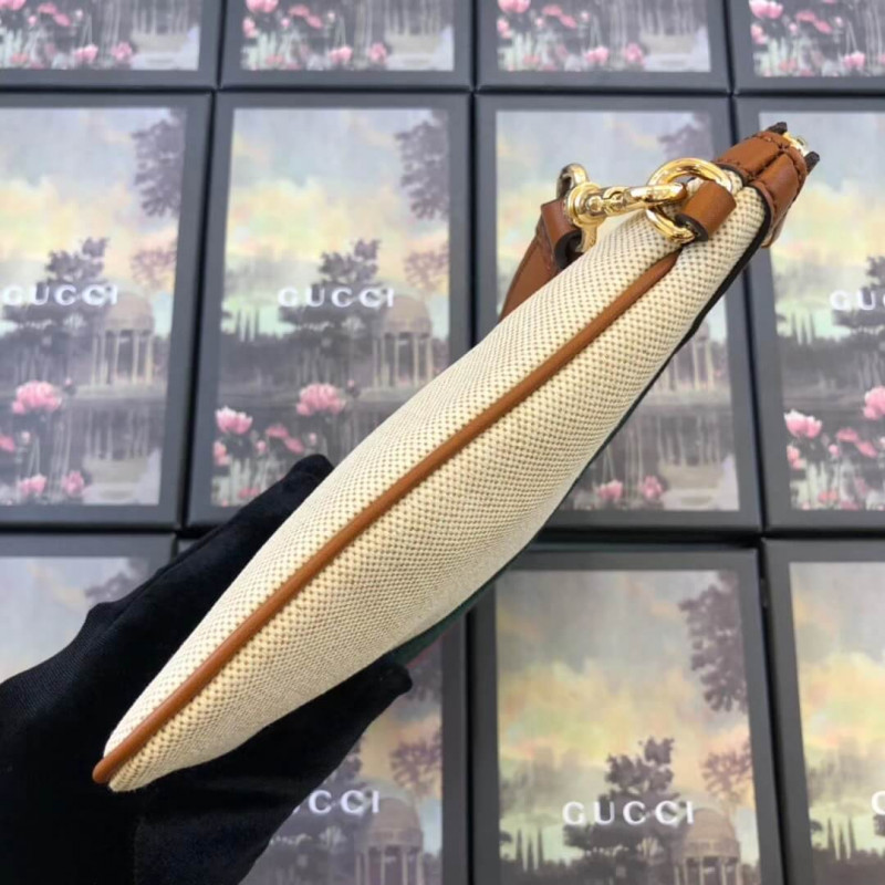 Gucci Canvas Vintage Web Pouch 449479-6